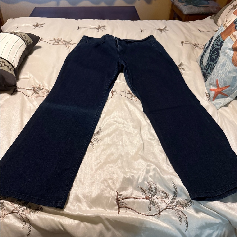 Charter Club Dark Blue Flare Jeans